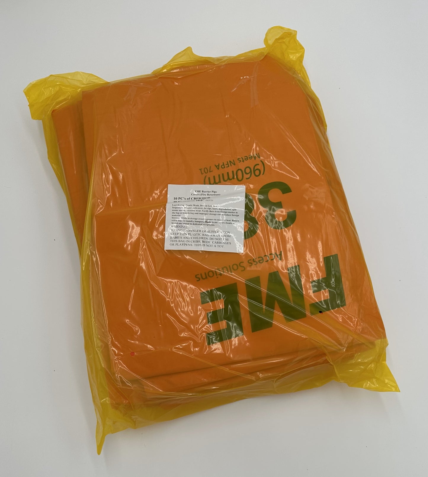 Orange 38" FME Covers 10/PKG