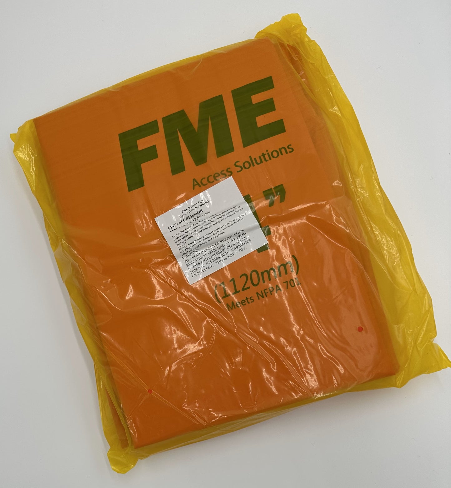 Orange 44" FME Covers 5/PKG