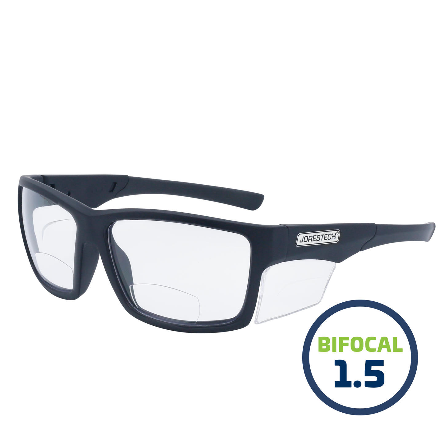 Bifocal Safety Reader Glasses with Side Shields for High Impact Protection