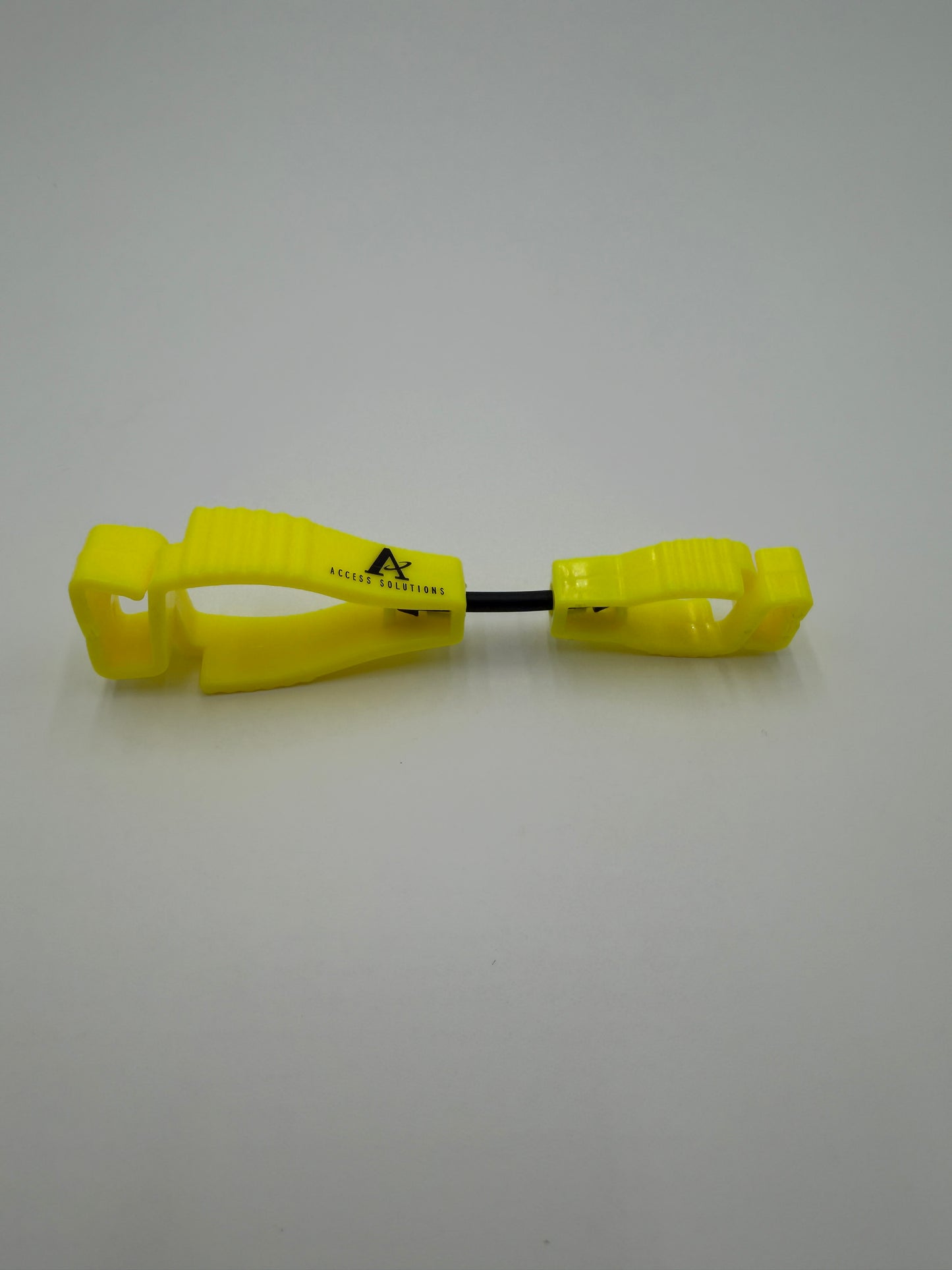 Glove Clip, Plastic Yellow