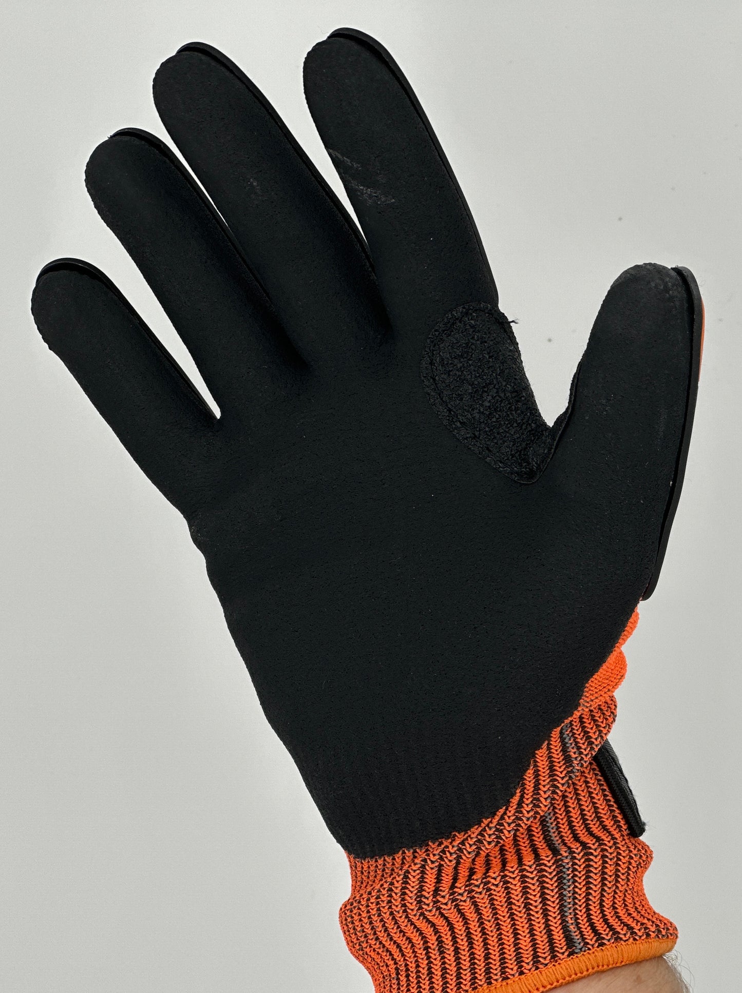 Drop Prevention FME Gloves RFID Orange Diamond with Impact Padding