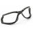 3M 11872 Virtua CCS Safety Glasses, Anti-Fog, Anti-Scratch, Foam Gasket, Wraparound, Frameless, Clear Lens