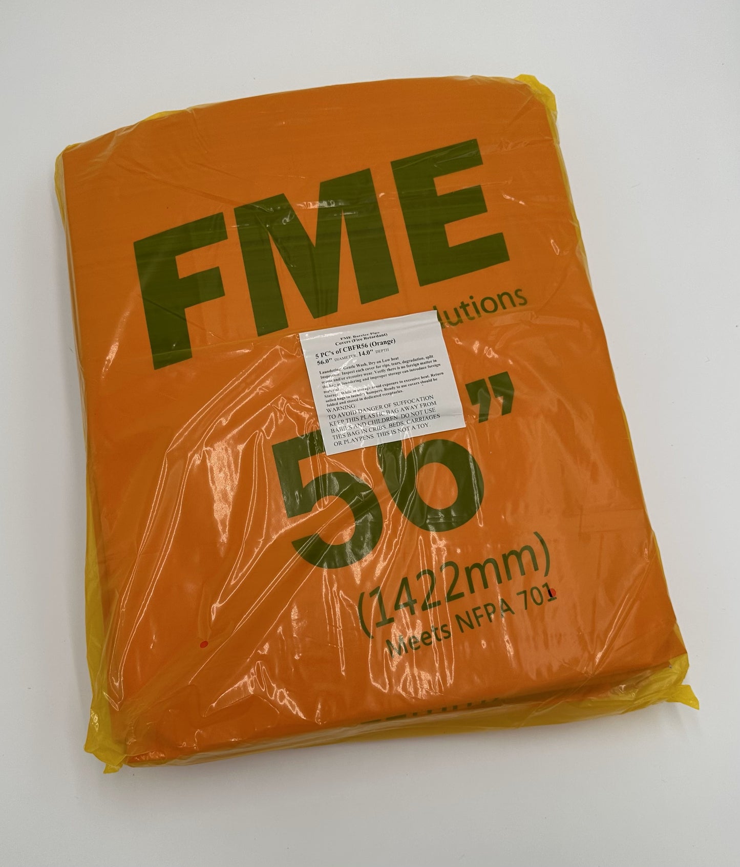Orange 56" FME Covers 5/PKG