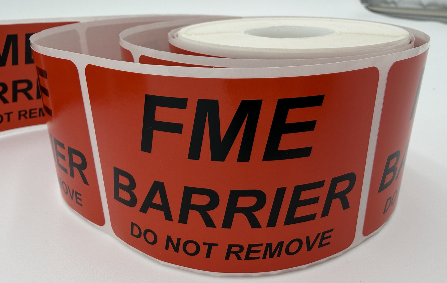 FME Barrier Stickers 2"x 3"