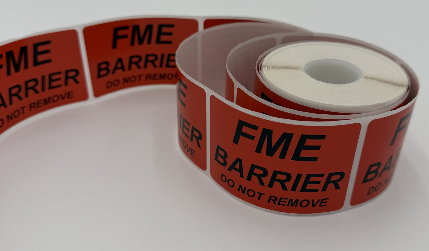 FME Barrier Stickers 2"x 3"