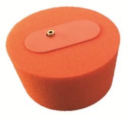 Perfect Purge FME Weld Dams — Reusable Pipe Purge Dam with Gas Fitting (Safe-T-Sponge®)