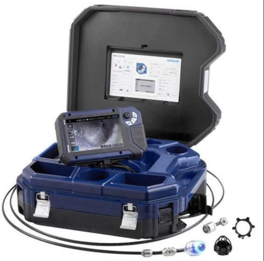 Wohler VIS 700 PLUS HD Camera Inspection System w/ 1.5" & 1" Camera Head & Trolly